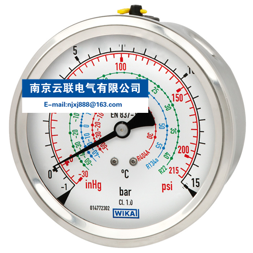 WIKA 112.28, 132.28 波登管壓力表，銅合金