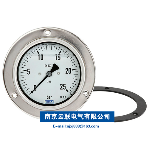 WIKA PG23CP 波登管壓力表，不銹鋼材質(zhì)