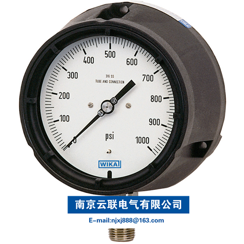 WIKA 232.34, 233.34 波登管壓力表，不銹鋼