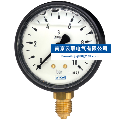 WIKA 113.13 波登管壓力表，銅合金材質(zhì)
